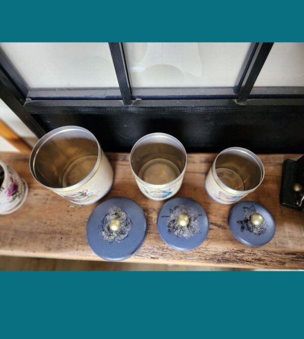 Un lot de 3 pots vintages – Image 6