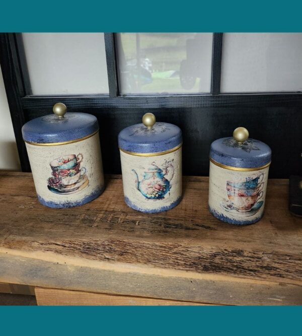 Un lot de 3 pots vintages – Image 15