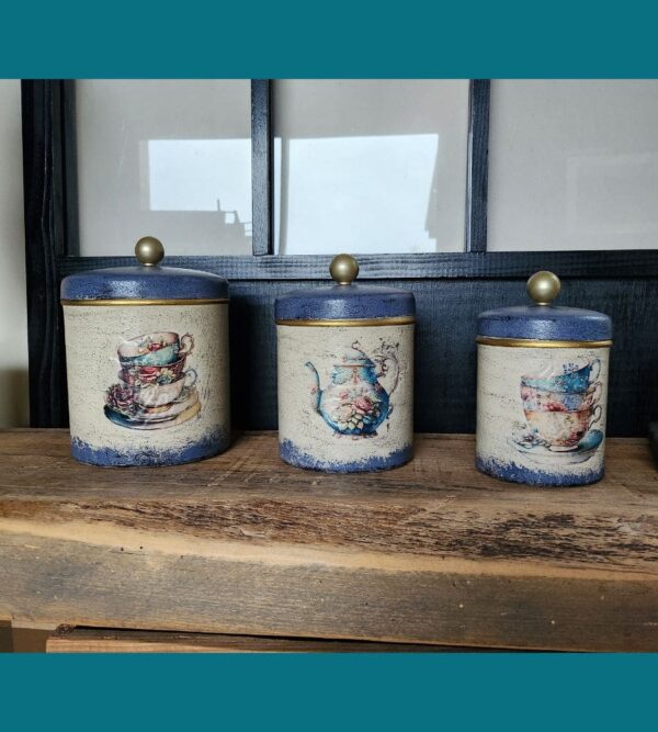 Un lot de 3 pots vintages – Image 14