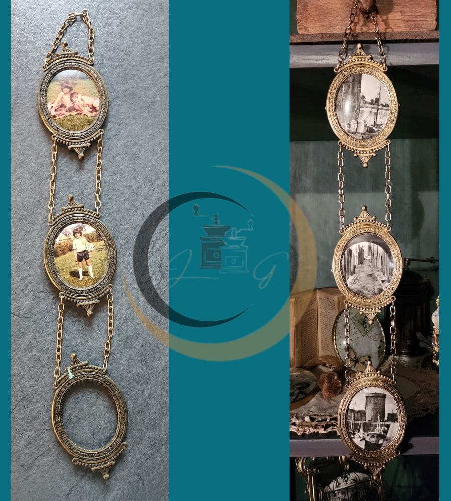 Un trio de médaillons anciens à suspendre – Image 20