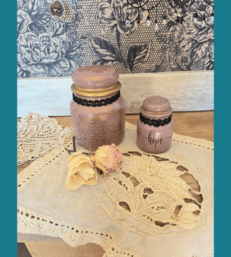 Un petit bocal vintage en verre – Image 6