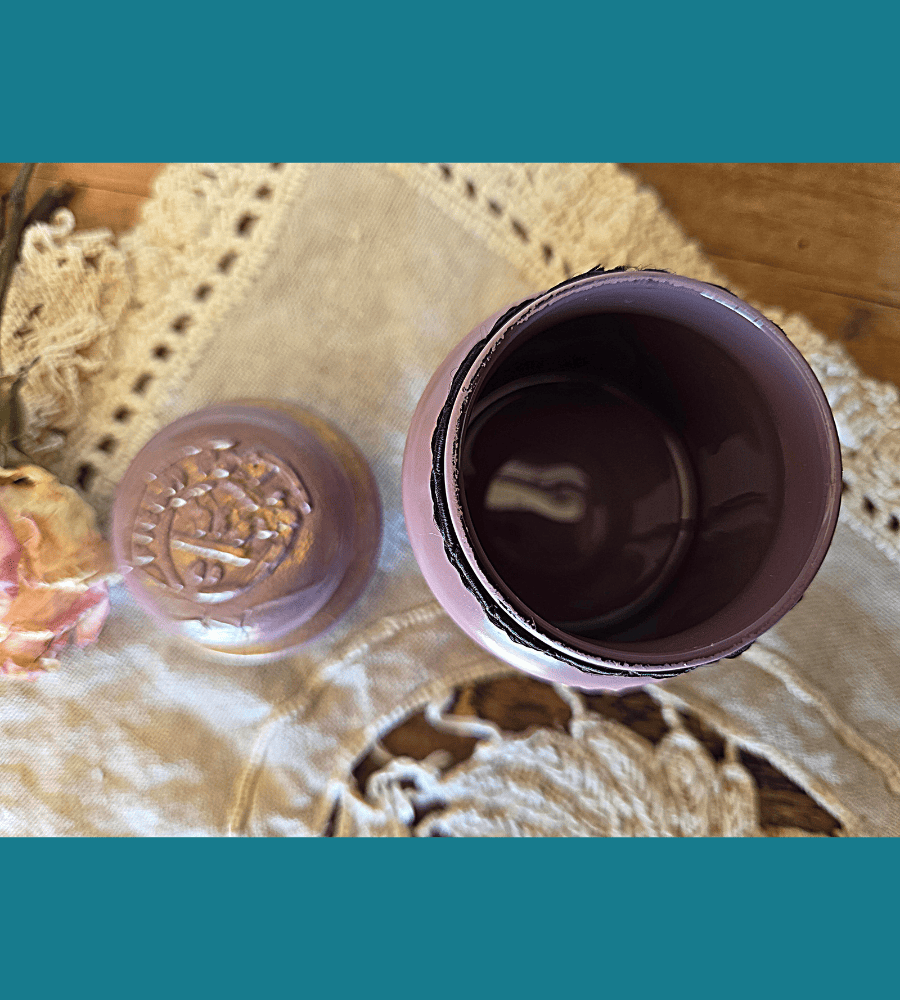 Un petit bocal vintage en verre – Image 12