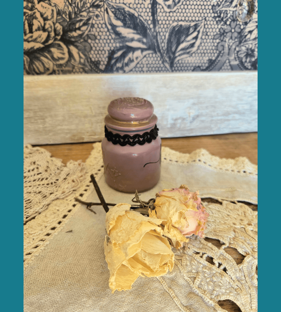 Un petit bocal vintage en verre – Image 5