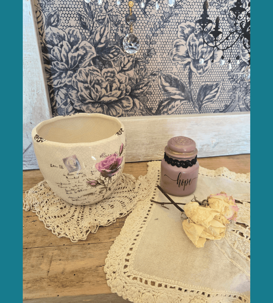 Un petit bocal vintage en verre – Image 8