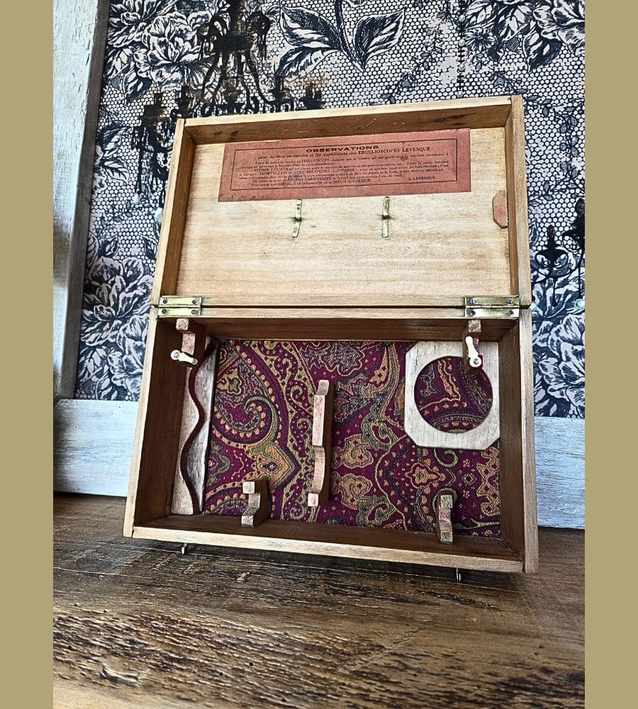 Un ébullioscope (ébulliomètre) Levesque avec sa boite d'origine – Image 3