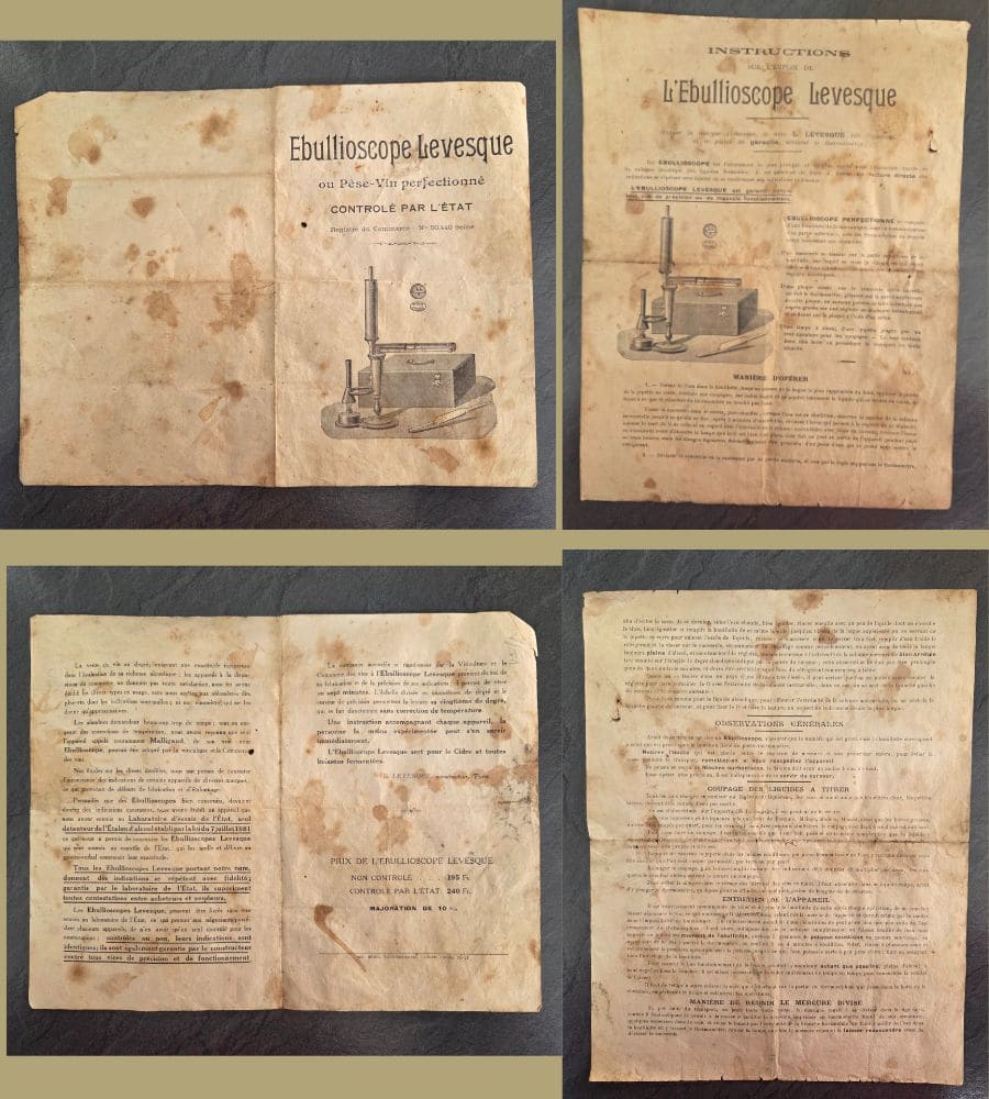 Un ébullioscope (ébulliomètre) Levesque avec sa boite d'origine – Image 16