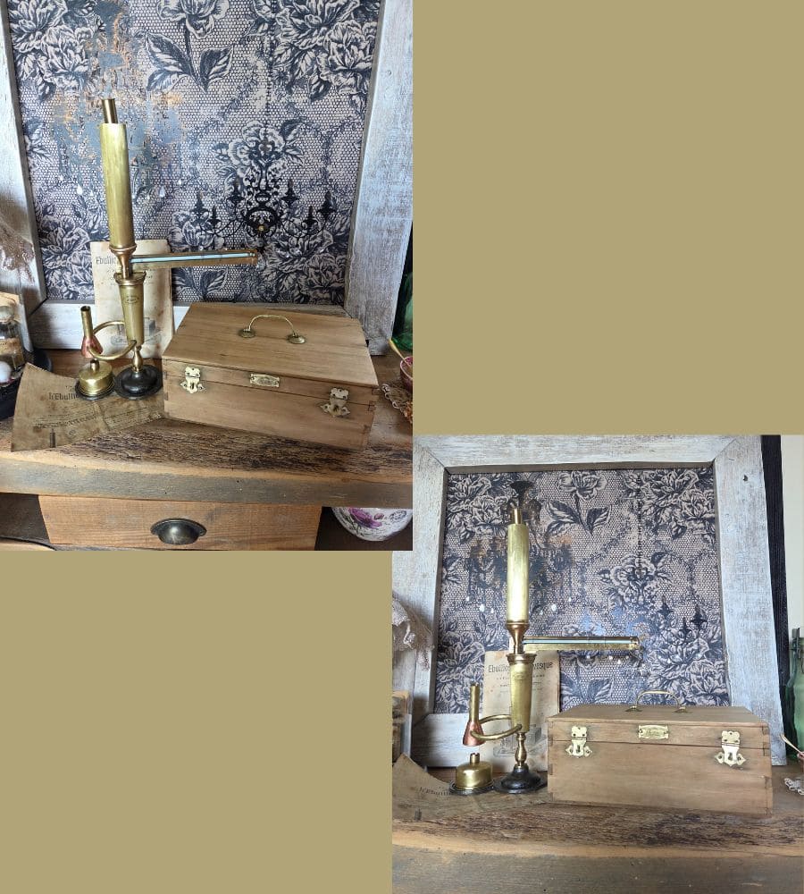 Un ébullioscope (ébulliomètre) Levesque avec sa boite d'origine – Image 13