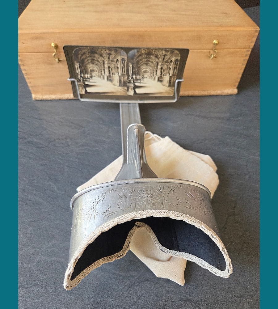 Un stéréoscope (visionneuse) et ses 25 clichés anciens – Image 13