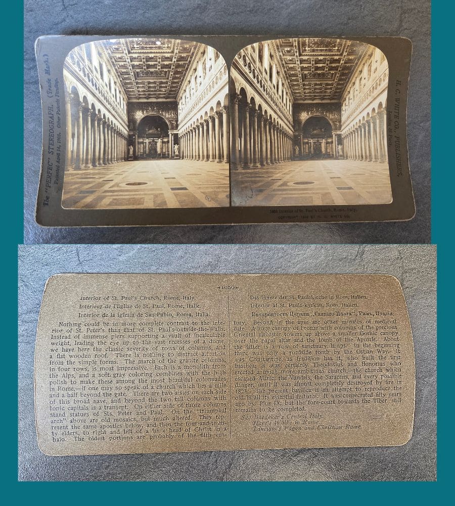 Un stéréoscope (visionneuse) et ses 25 clichés anciens – Image 10