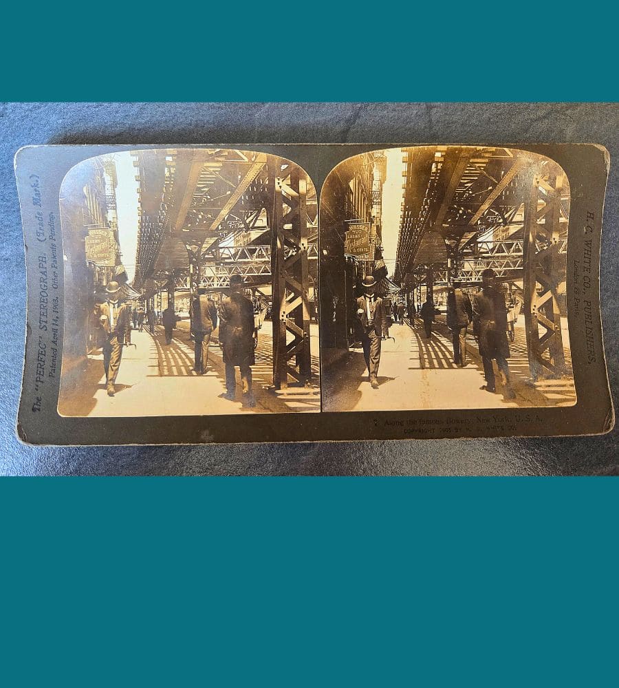 Un stéréoscope (visionneuse) et ses 25 clichés anciens – Image 11