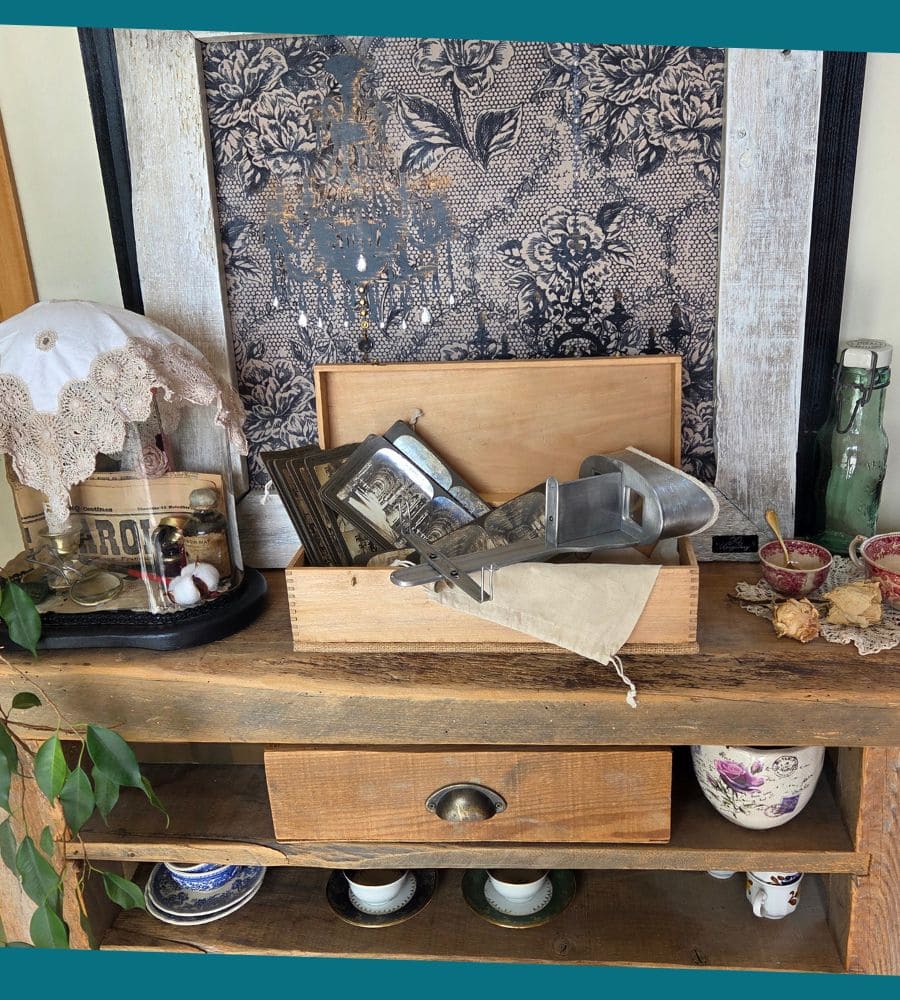 Un stéréoscope (visionneuse) et ses 25 clichés anciens – Image 2