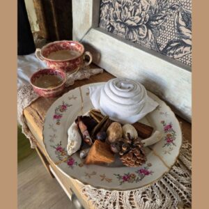 Une assiette Castille – Faïencerie d’Orchies (Nord)