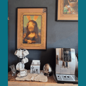 Un distributeur de serviettes vintage