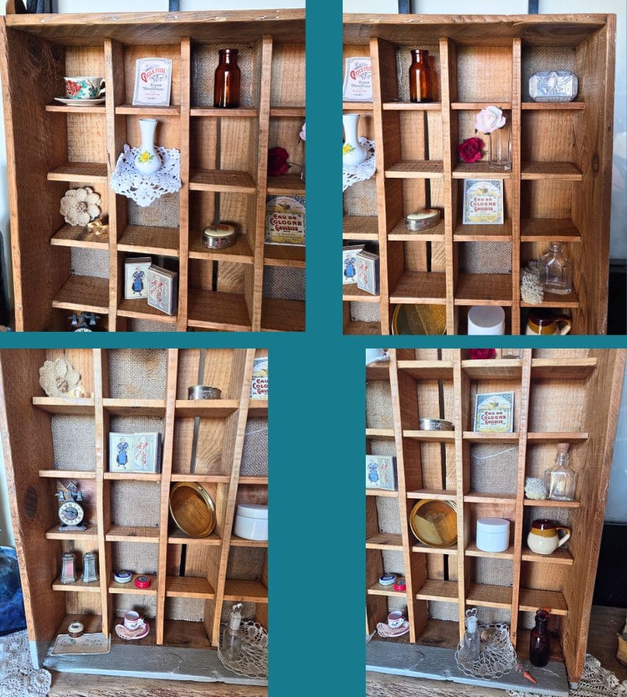 Un ancien casier devenu étagère à curiosités – Image 15
