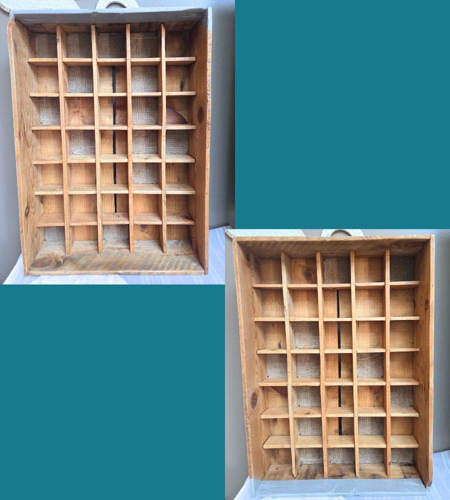 Un ancien casier devenu étagère à curiosités – Image 11