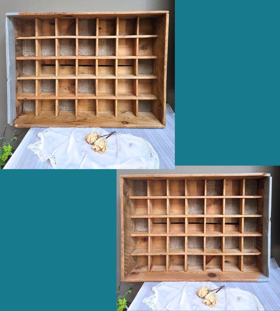 Un ancien casier devenu étagère à curiosités – Image 10