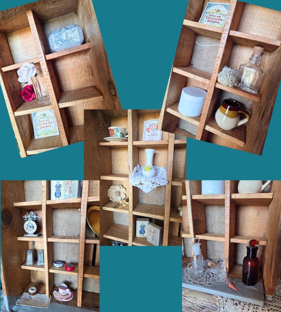 Un ancien casier devenu étagère à curiosités – Image 17