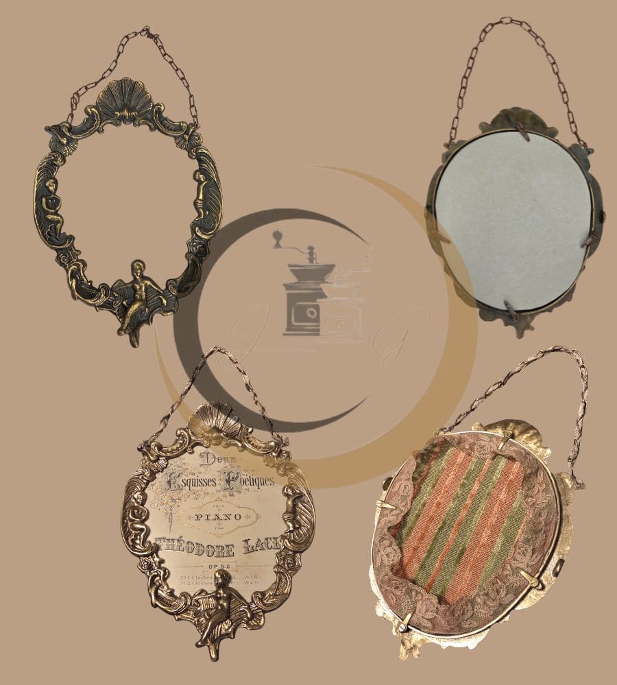 Un cadre en laiton aux angelots dansants – Image 20